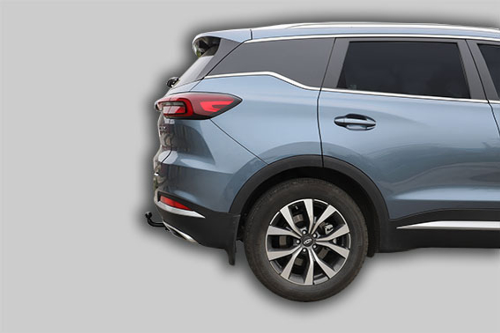 Фаркоп(прицепное) Лидер-Плюс для CHERY TIGGO 7 PRO 2020- (паспорт и сертификат в комплекте)(без электрики)C106-A