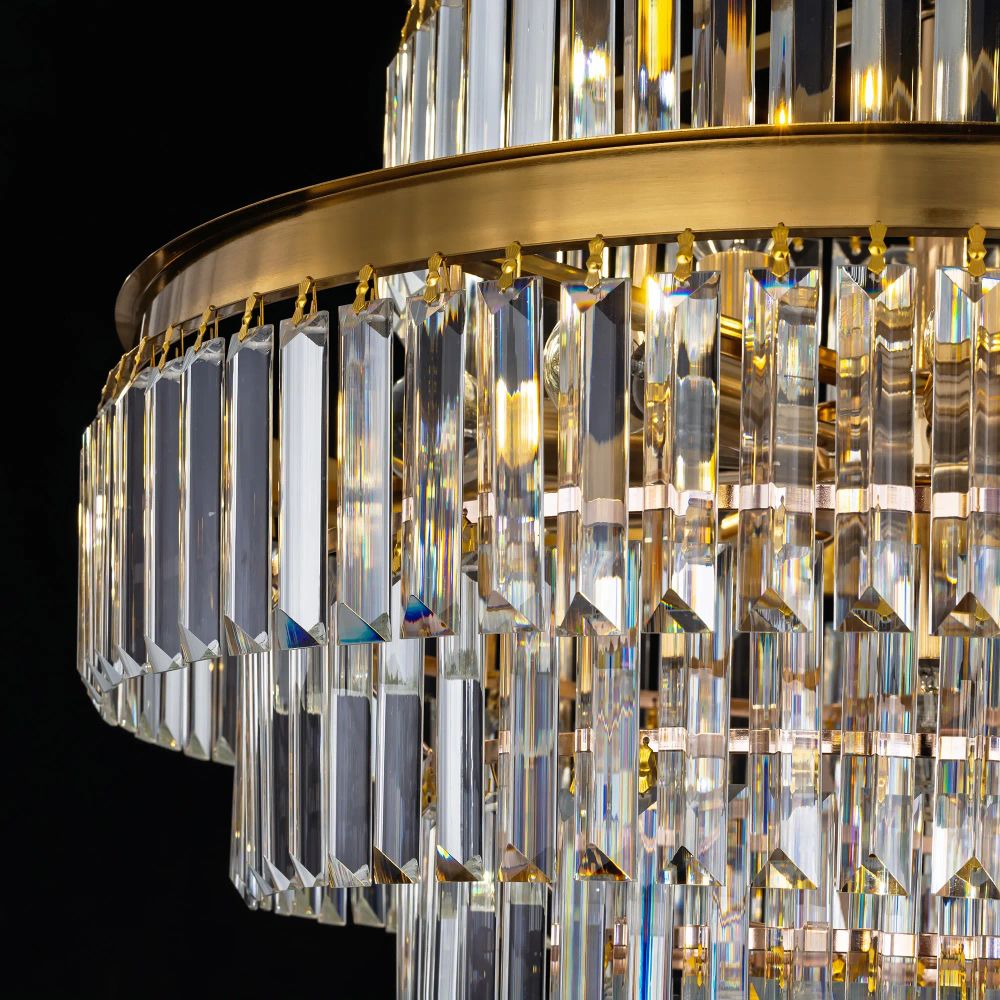 Citilux Ricky CL314263 Люстра подвесная хрустальная