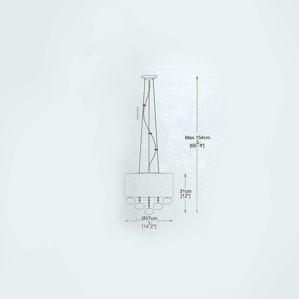 Люстра P0173-05C