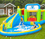 Батут в квартиру "Водная горка" 5,2*4,1*2,25 м