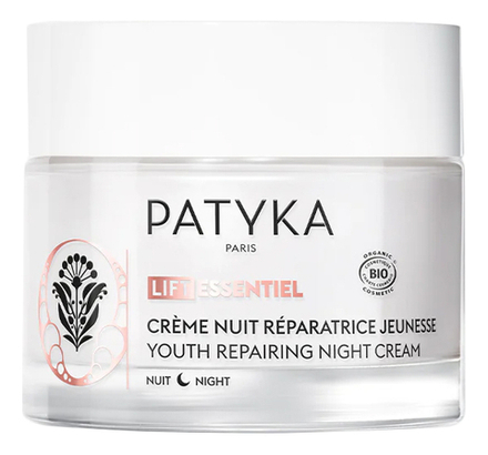 Патика Лифт Эсенсьель Крем-лифтинг ночной восстанавливающий Patyka Lift Essentiel Creme Nuit Reparatrice Jeunesse 50 мл