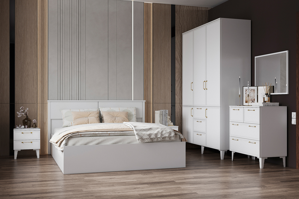 Зеркало навесное Толедо ТЗ-20, Белый