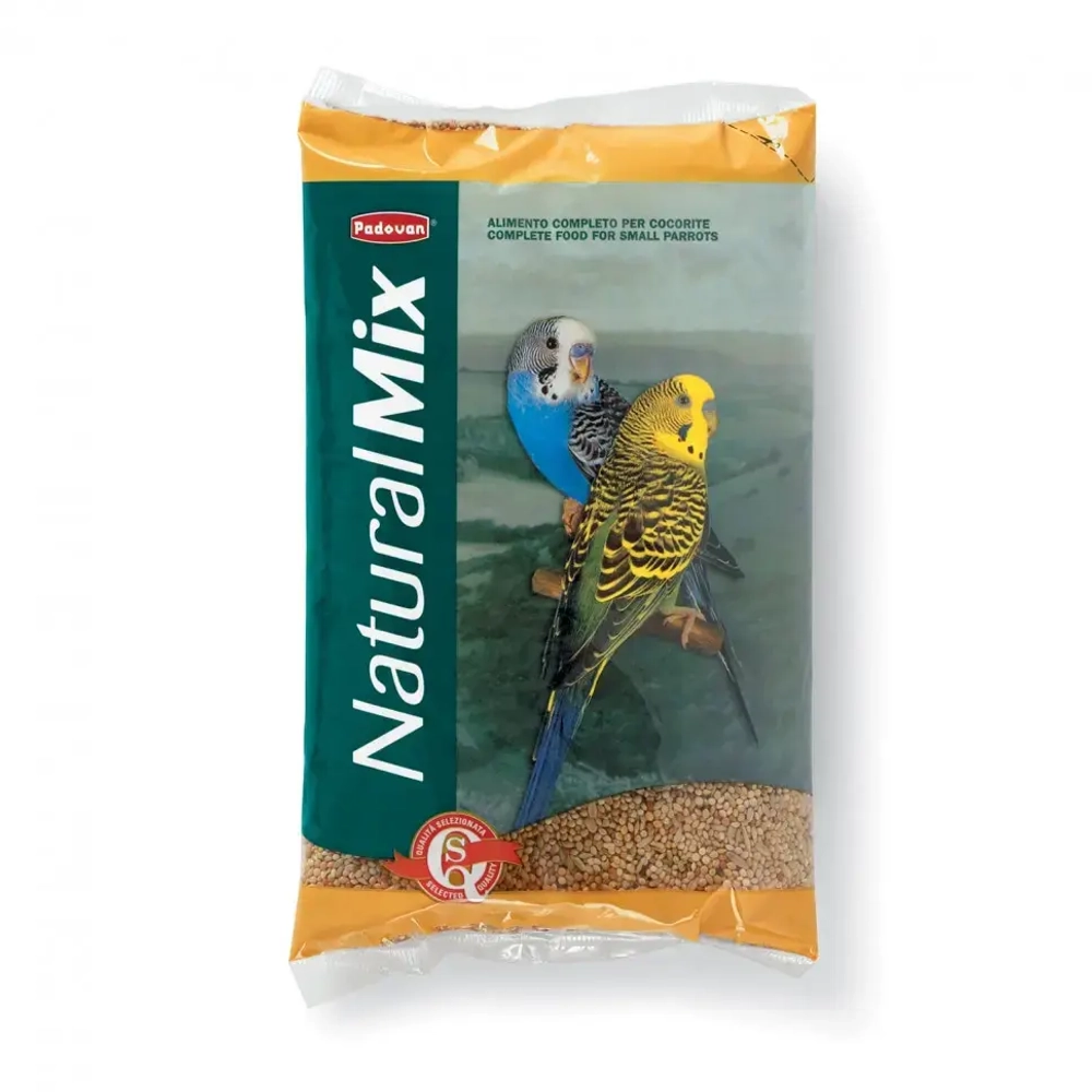 Padovan naturalmix cocorite корм для волнистых попугаев основной - 1 кг