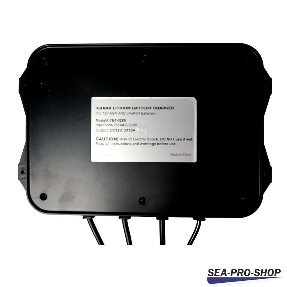 Зарядное устройство SEA-PRO ТЕ4-0286 (1х12В AGM, 2х12В LiFePo4)
