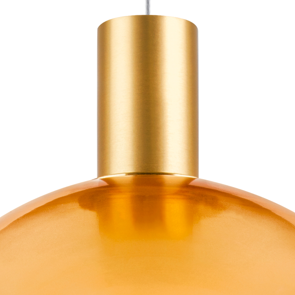 805403 Люстра COLORE LED 1х6W 320LM ЗОЛОТО/ЯНТАРНЫЙ 3000K