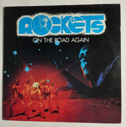 Винтажная виниловая пластинка LP Rockets On The Road Again (Italy 1978) Poster