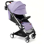 Детская прогулочная коляска Nuovita Anima lilla, Argento / Сиреневый, Серебряный