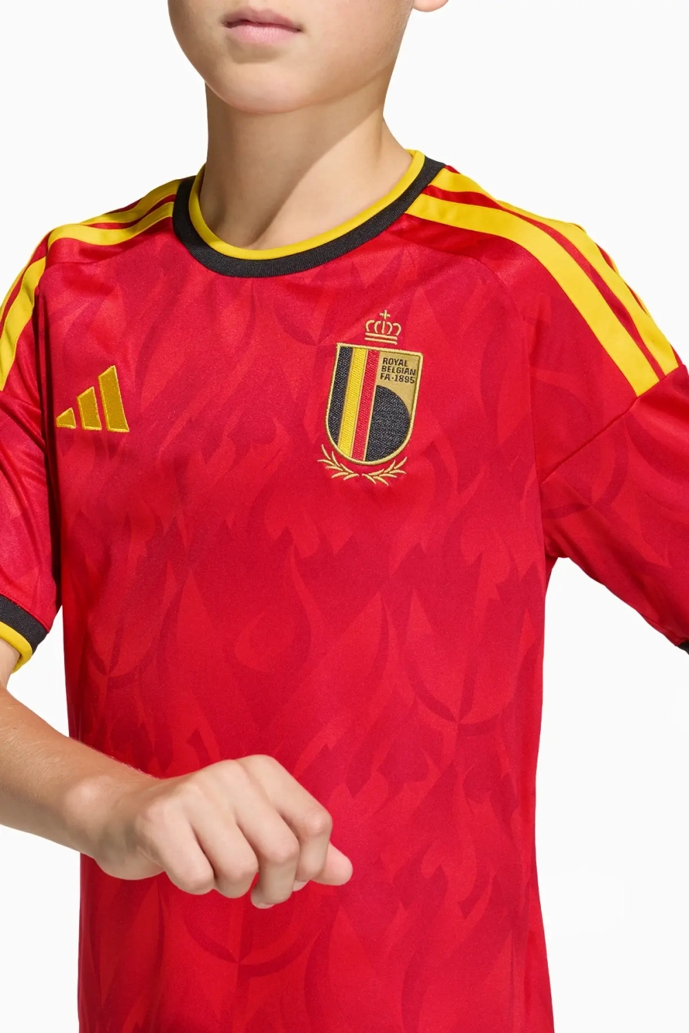 Футболка adidas Belgium 2026 Home Junior - красный