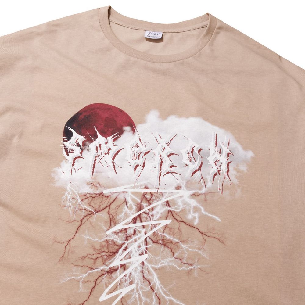 Лонгслив Смерч #6 бежевый