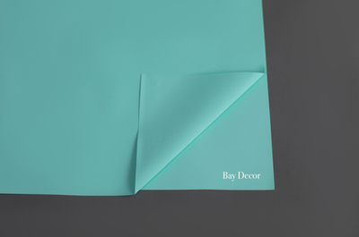 Аквабумага №46-24-1 однотонная аквамарин