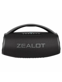 Портативная Bluetooth колонка Zealot S87 80W черный
