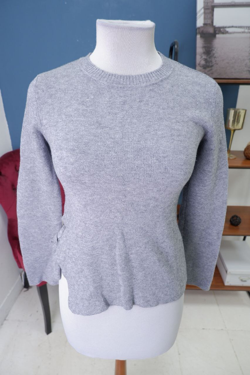 Свитер Befree серый 42 размер