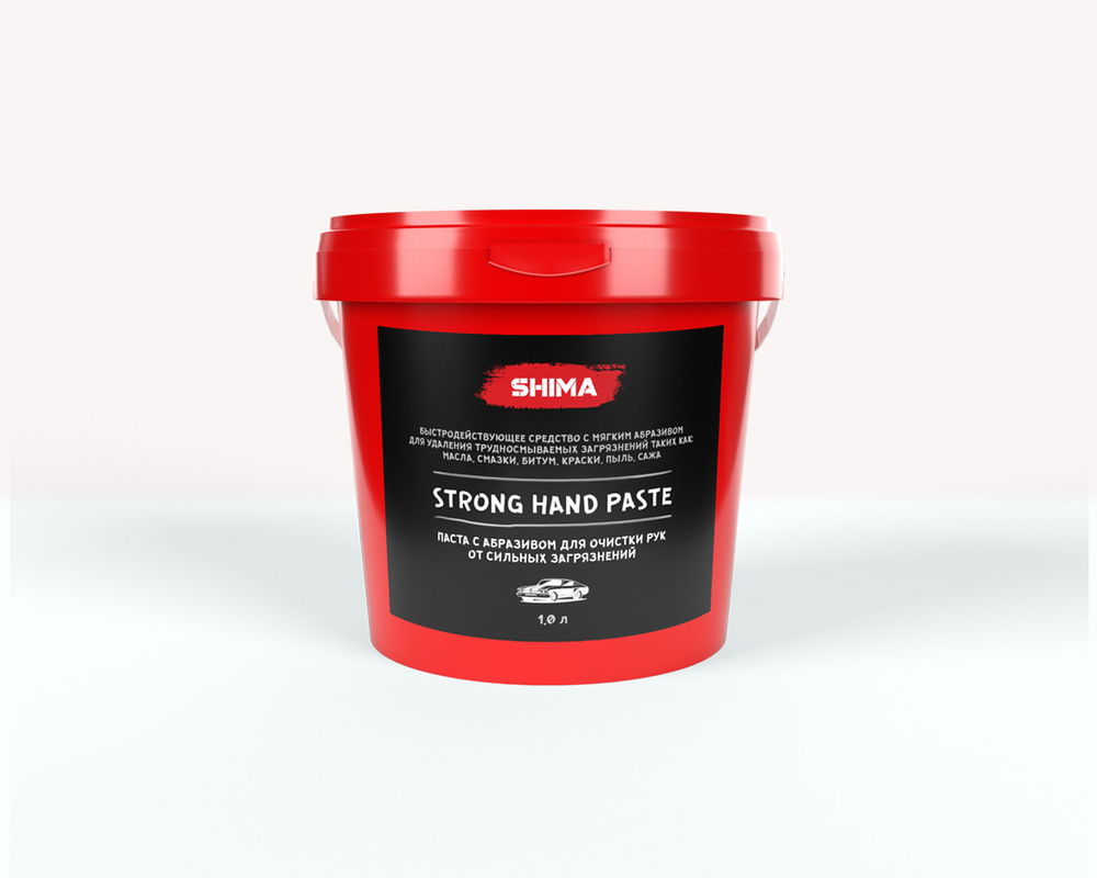 SHIMA "STRONG HAND PASTE" Паста с абразивом для очистки рук от сильных загрязнений