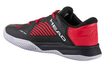 Детские теннисные кроссовки Head Revolt Pro 4.5 Clay - black/red