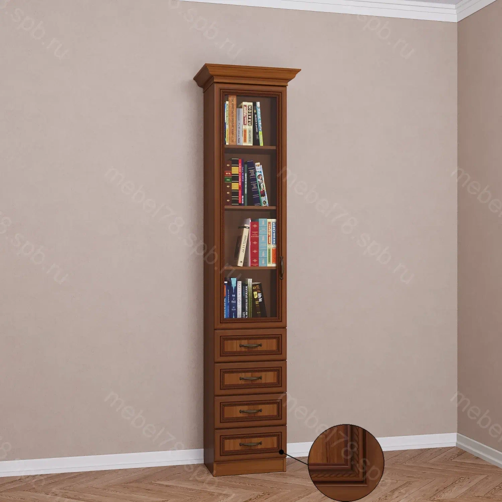 Шкаф книжный 1/6