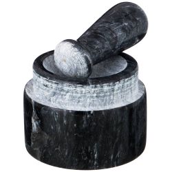 ДВУХСТОРОННЯЯ СТУПКА AGNESS С ПЕСТИКОМ ДИАМЕТР 14 СМ ВЫСОТА 10,5 СМ (КОР=4ШТ.)