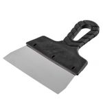 Шпатель 150мм, фасадный, из нержавеющей стали, пластмассовая ручка, Сибртех 85436