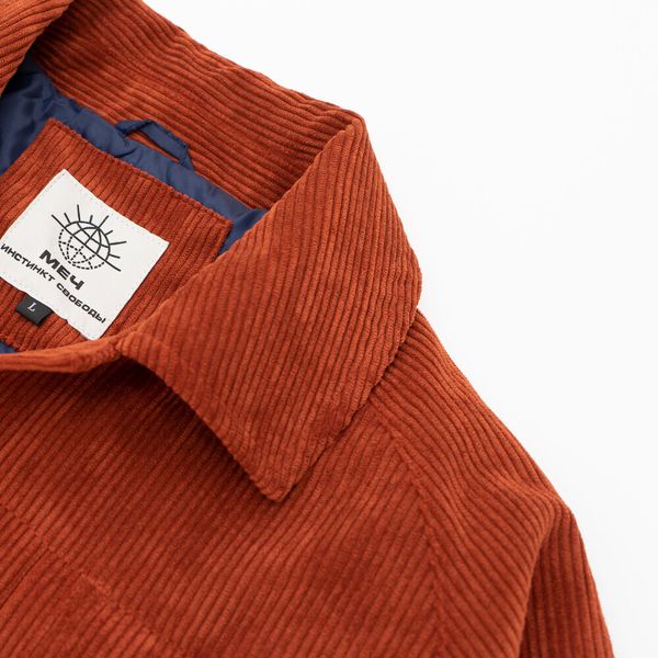 Куртка SS23 Coach Velvet Brick Кирпичная - фото 2