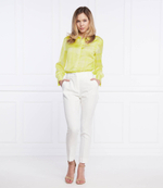 сатиновая рубашка Liu Jo - лимонный(CA2243 TS004)