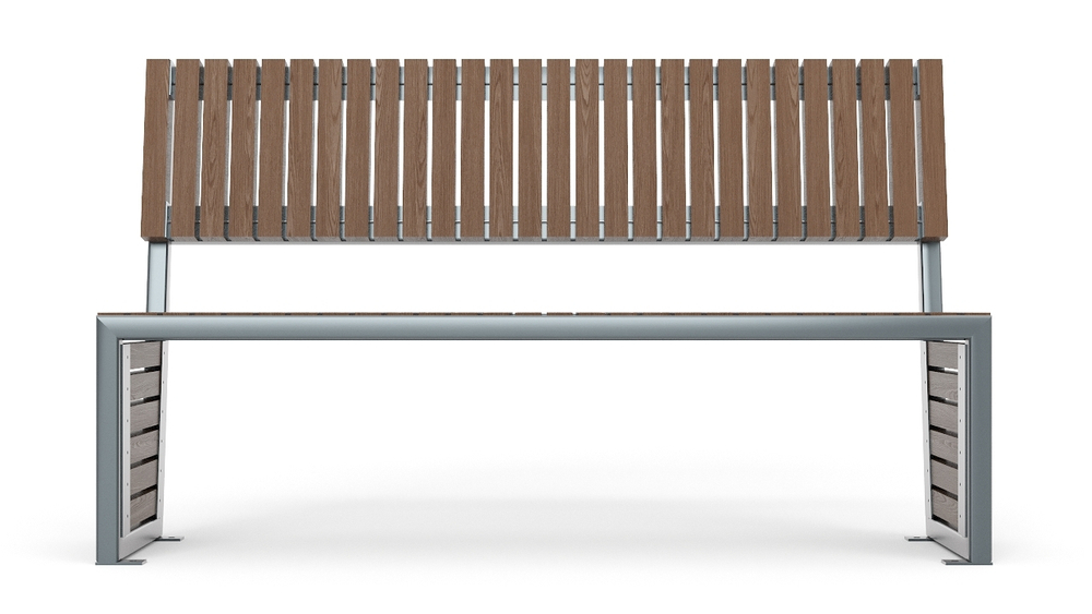 Скамейка диван со спинкой SK00041