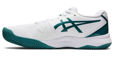 Мужские кроссовки теннисные Asics Gel-Challenger 13 Clay - white/velvet pine