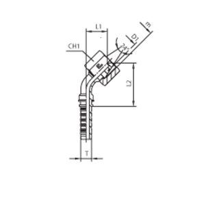 Фитинг DN 25 DKO-S (Г) 36x2 25 (45)  E41