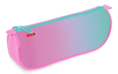 Пенал Hatber 200х95х50мм на молнии мягкий-Будь Ярким!- в индив.упак.