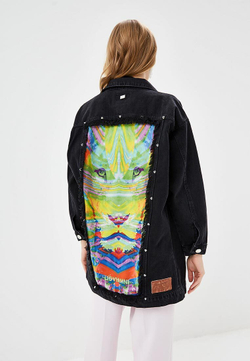 LIGVIANNI Джинсовая куртка Denim Jacket The Mask