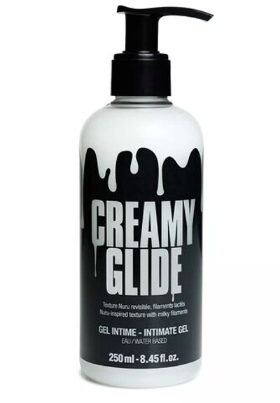 Лубрикант на водной основе Creamy Glide с консистенцией спермы - 250 мл.