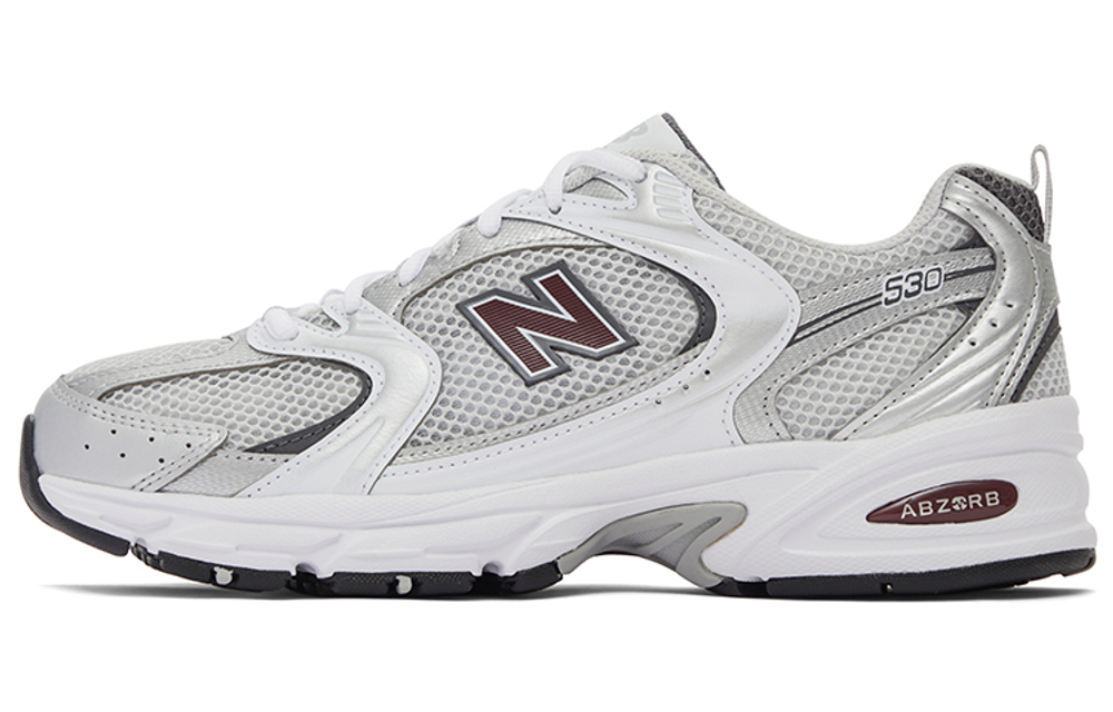 New Balance 530 White Silver