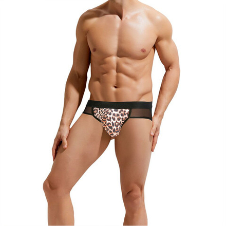Мужские трусы джоки леопардовые GAUVINE 4002