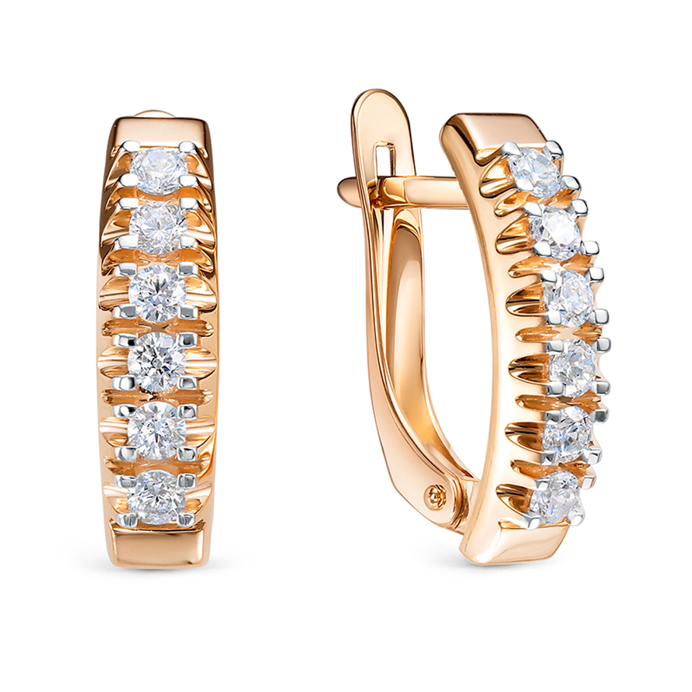 Серьги из золота 585 пробы