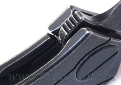 Нож Ратата BLK #41 CKF (Коныгин, М390, титан, подшипники) Ratataфотография - 8