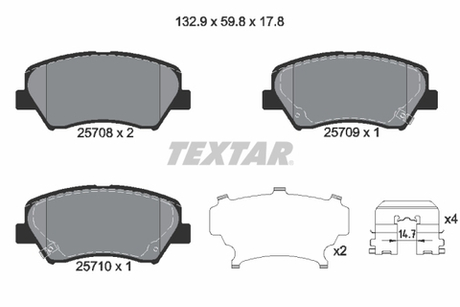 TEXTAR - 2570801