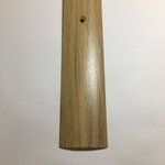 Порог-стык 30мм "Вега-Н" 1,8м Дуб золотистый декор алюм.