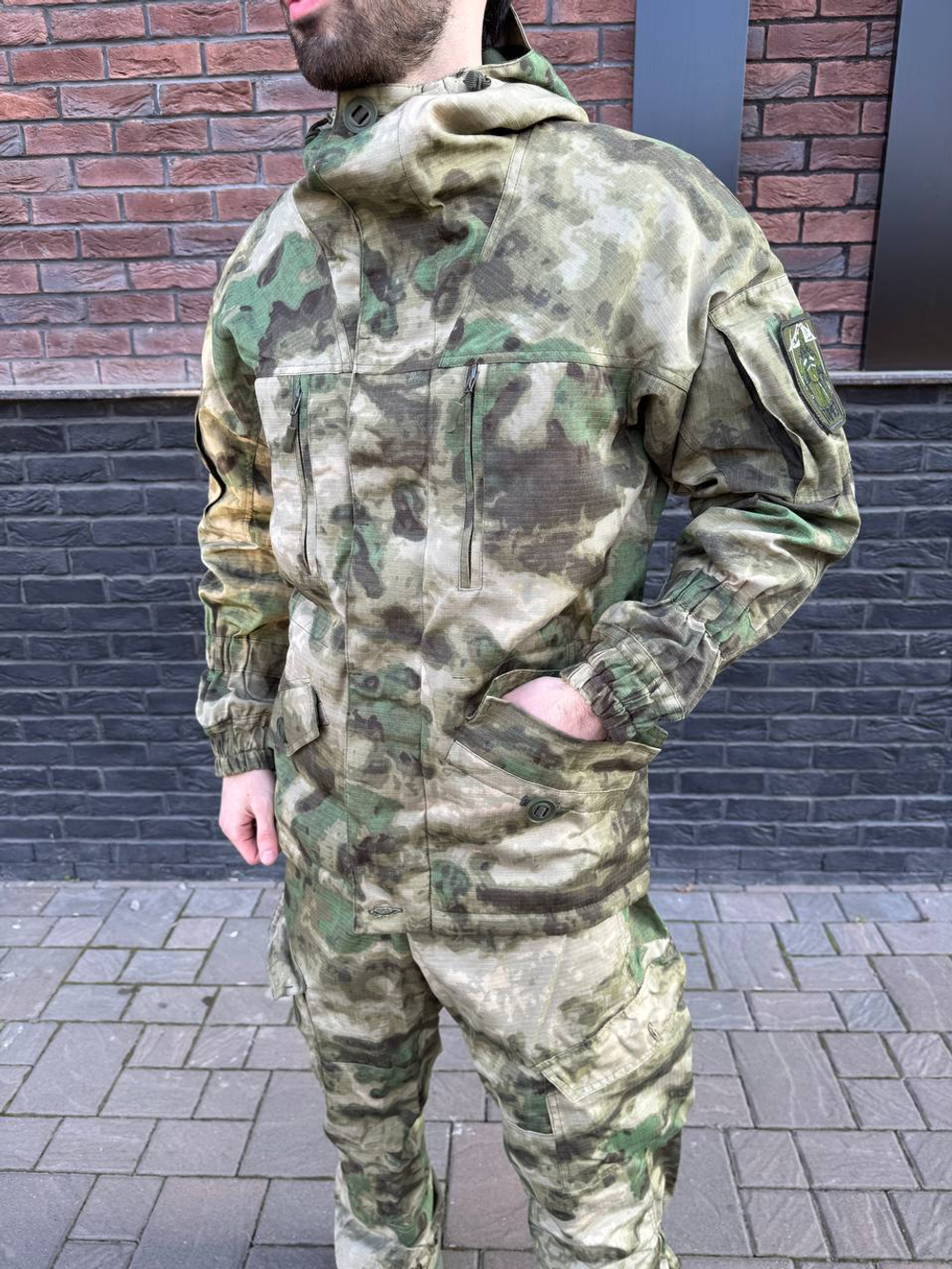 Костюм Горка 6 флис лайт / осень-зима / мох