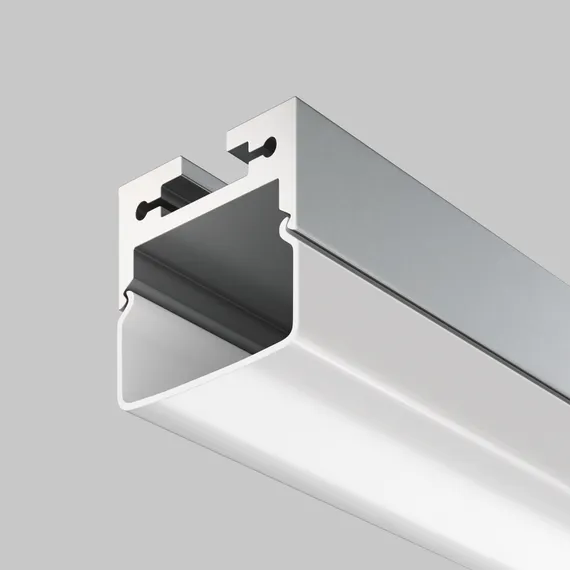 Алюминиевый профиль накладной-подвесной 20x20 (Серебро, 2 м), ALM-2020B-S-2M Led Strip alm-2020b-s-2m