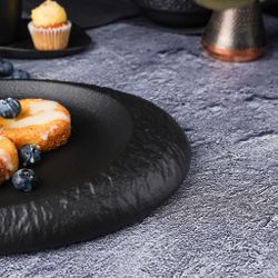 Блюдо овальное 28*21,5 см h3 см Black Raw Stellar P.L. Proff Cuisine [3]