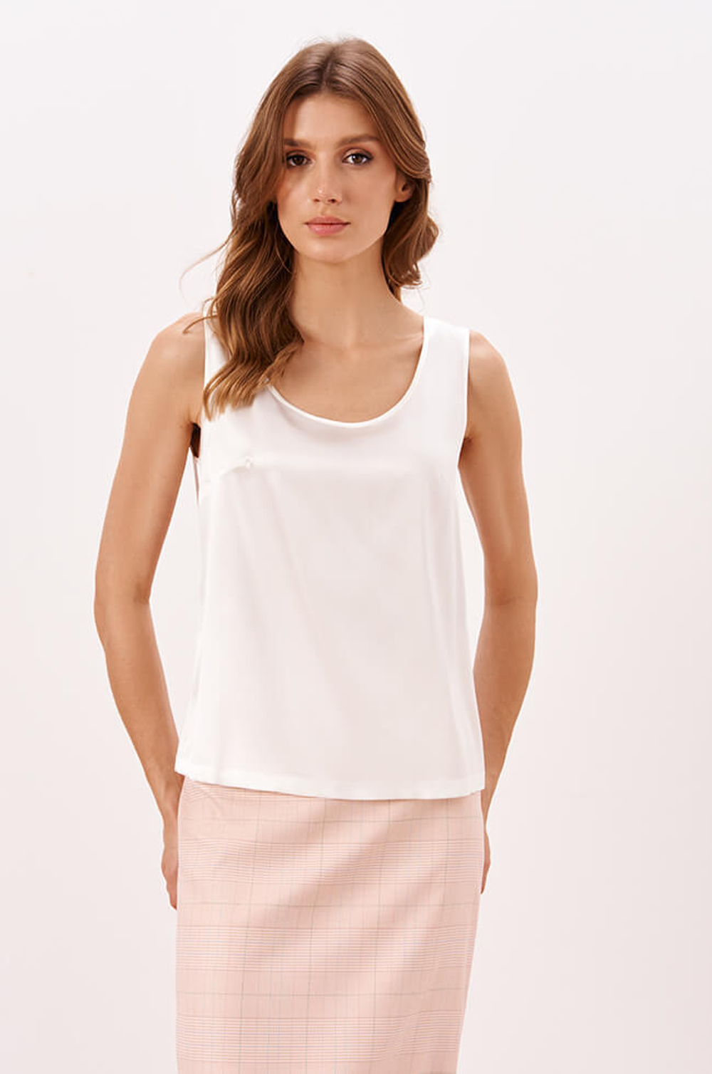 23207 Топ женский (молочный)
