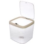 Контейнер для мусора»Стайл»3л прозрачный 162