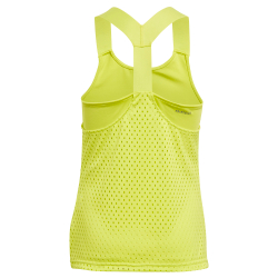 Футболка для девочки теннисная Adidas Heat Ready Primeblue Y-Tank Top - acid yellow