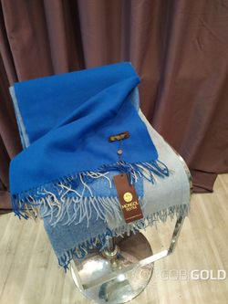 Плед из 100% шерсти ягненка 150x200 см. (MONGOLTEXTILE) - MT046(2)