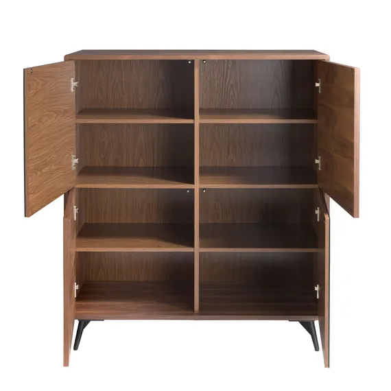 Буфет Angel Cerda 1403, 124х110 см, орех, стекло