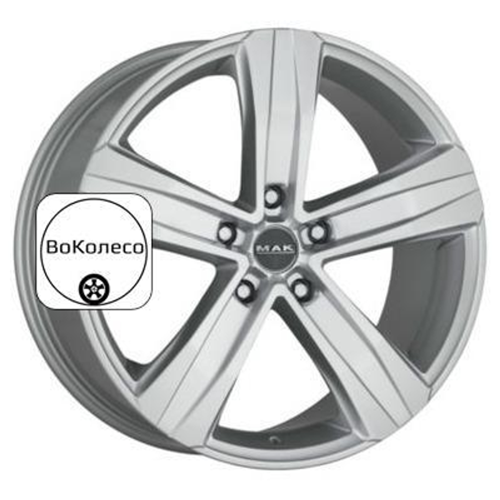 8,5x19/5x130 ET45 D71,6 Stone 5 T Silver MAK