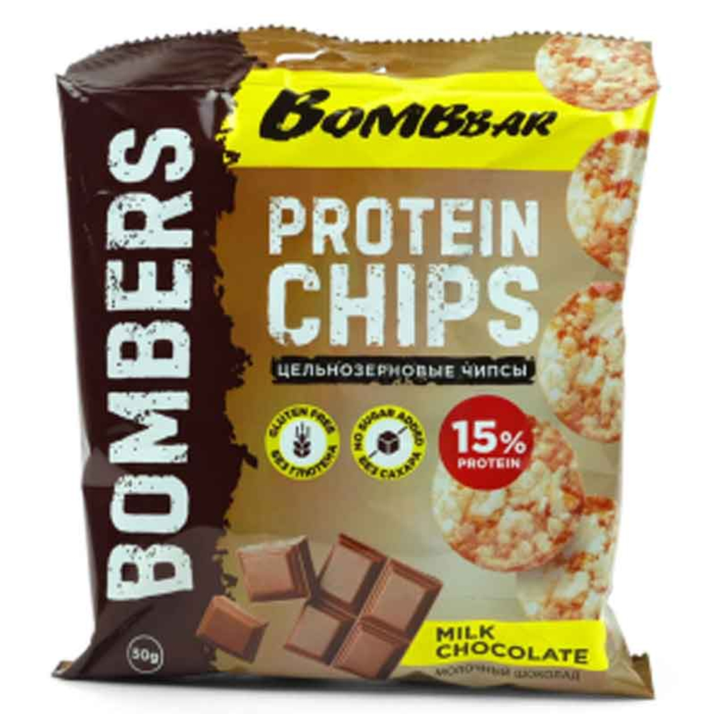 Bombbar Чипсы цельнозерновые протеиновые (50 гр.)