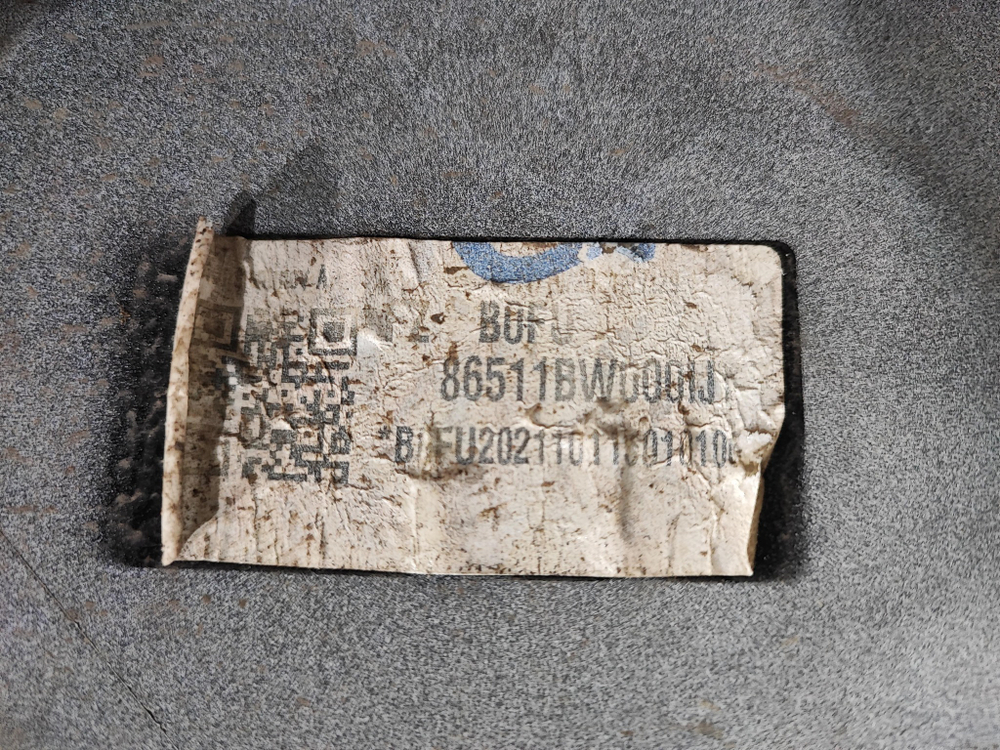 Бампер передний Hyundai Creta 2 (SU2) 21-нв Б/У Оригинал 86511BW000