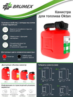 КАНИСТРА OKTAN Oktan Profi , зеленая, 5 л (усиленная) (10261416)