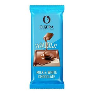 Шоколад O'ZERA  Whitе&Milk 24 гр/пач  30 пач/блок