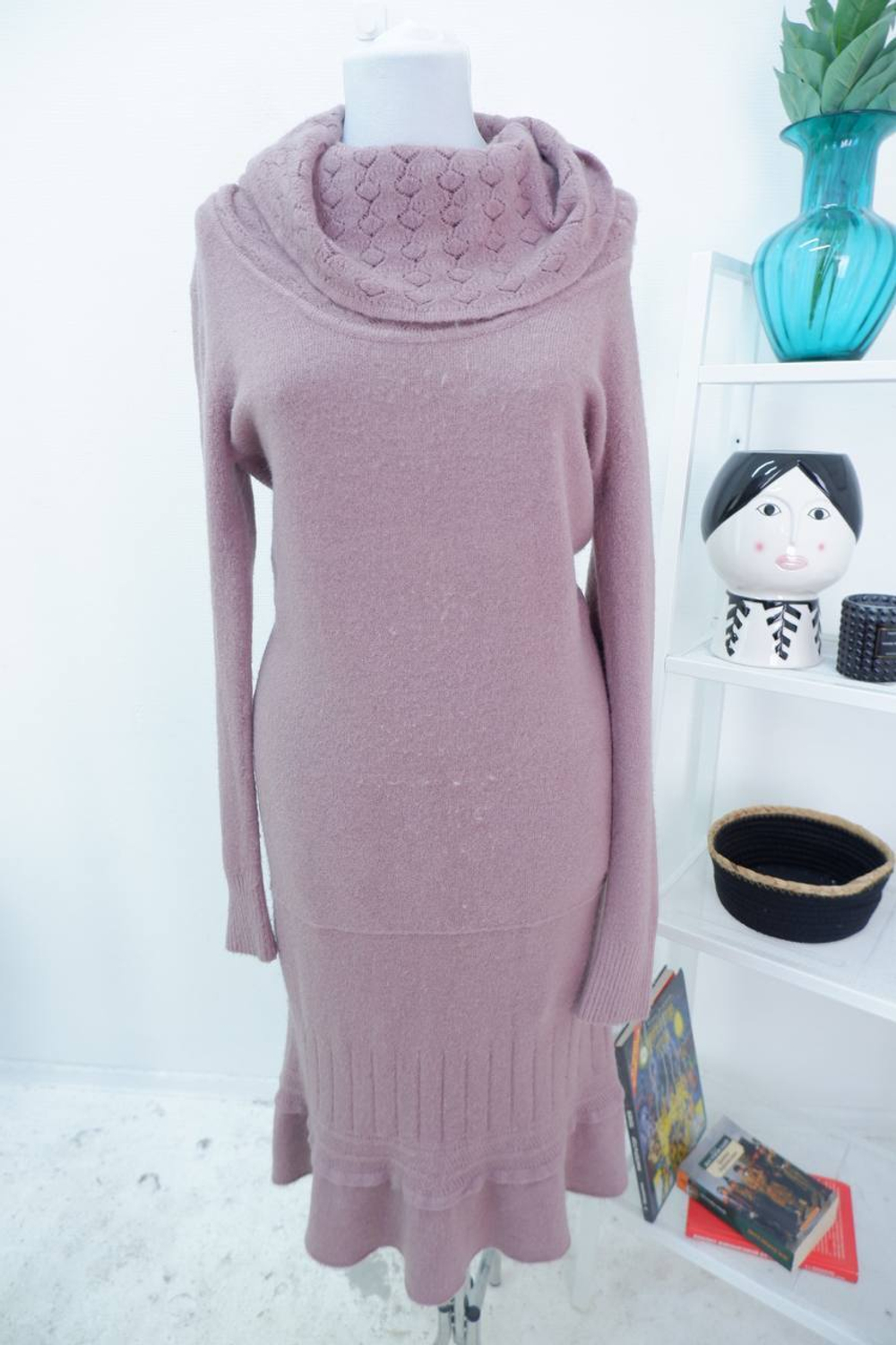 Платье пудрового цвета 46 размер