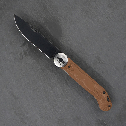 Нож ПЕРЕМЕН Мысь коричневая (блеквош)